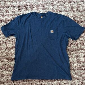 Carhartt Men's Navy Short Sleeve Tee